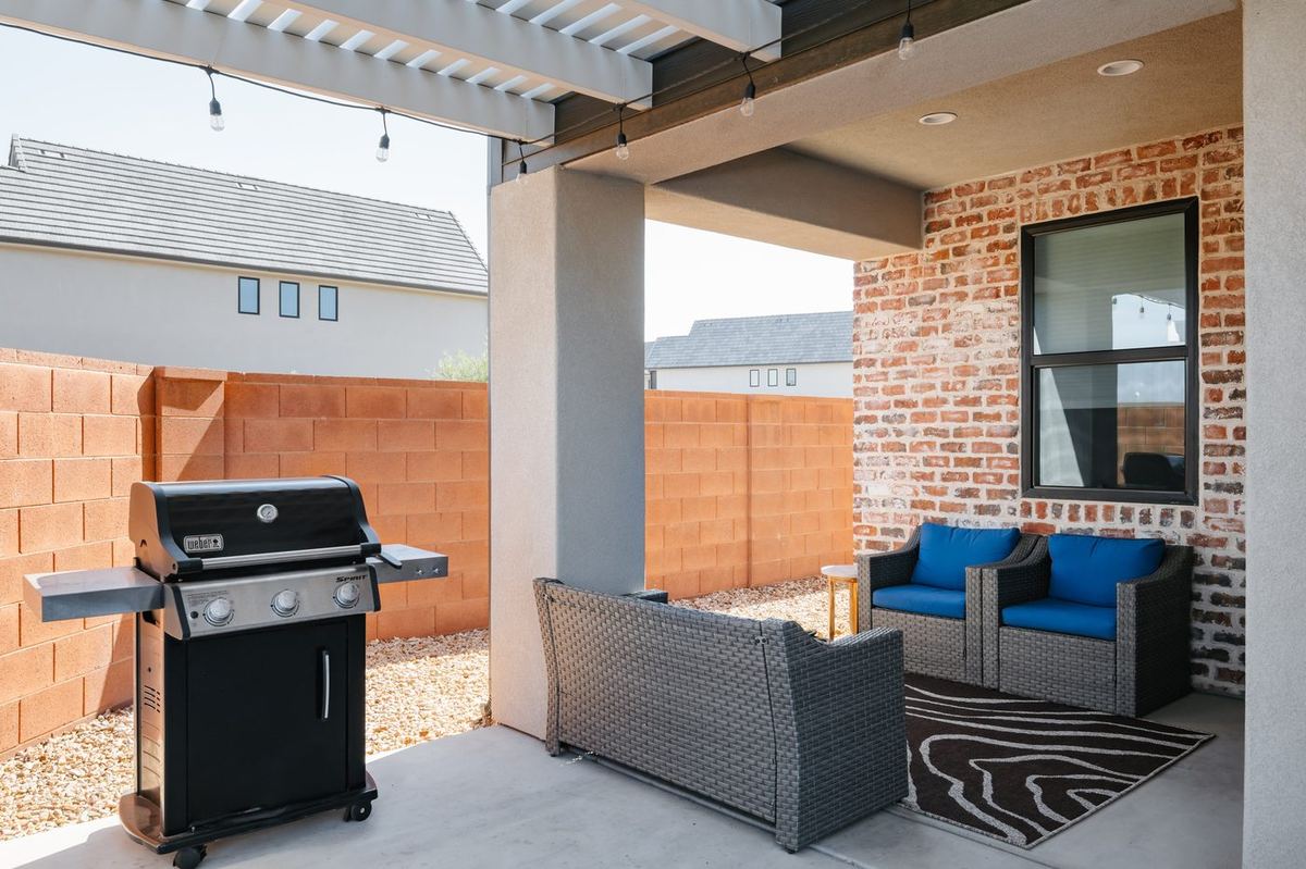 Covered patio